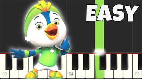 Top Wing Theme - EASY Piano Tutorial - YouTube