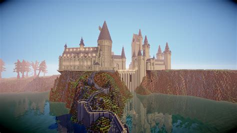 Nearing completion on Hogwarts : Minecraft