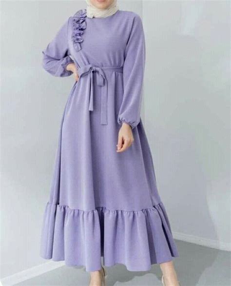 Gamis hits | Modest fashion outfits, Linen fashion, Fashion dresses casual