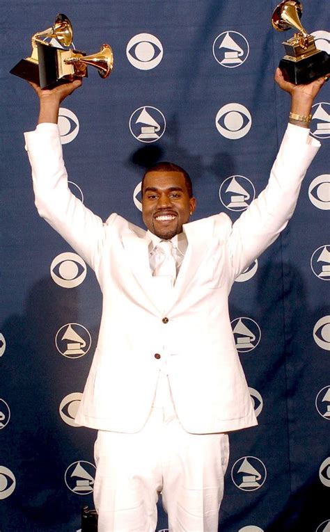 Kanye West from Stars' First Grammys | Kanye west, Kanye west songs, Grammy