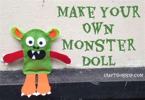 Halloween Monster Plushie Rag Doll