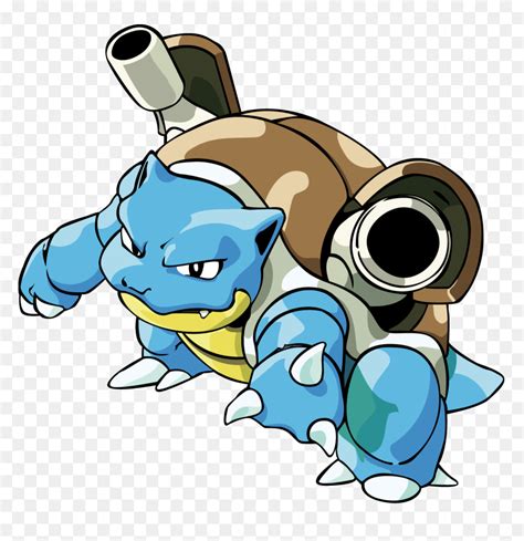 View Blastoise , - Pokemon Blue Blastoise, HD Png Download - vhv