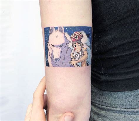 Princess Mononoke tattoo by Kozo Tattoo | Photo 30447