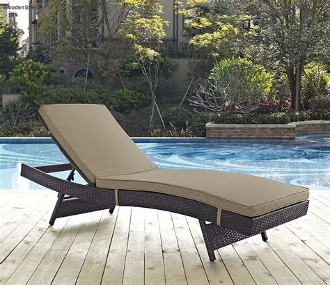 Buy Brown Adjustable Unique Outdoor Chaise Lounge Online in India at ...