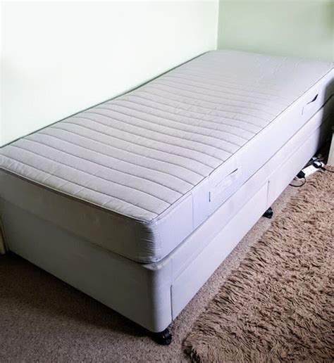 Ikea Small Single Mattress - 2 pcs * Single bed IKEA Hafslo Sprung mattress + mattress ...