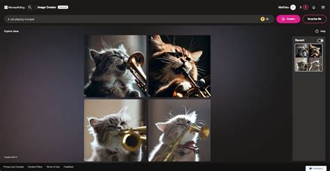 Microsoft lance Bing Image Creator, pour générer des images à l’aide de ...