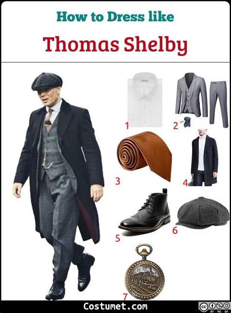 Thomas shelby peaky blinders costume – Artofit