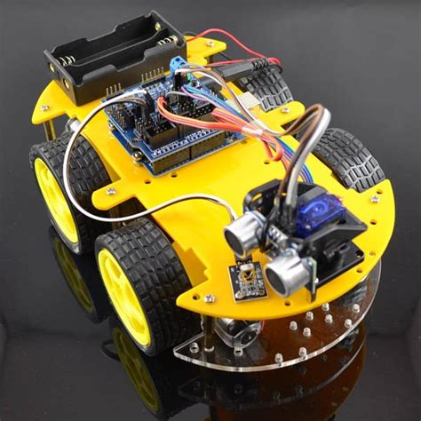 Bluetooth Controlled Robot Car Kit from mmm999 on Tindie