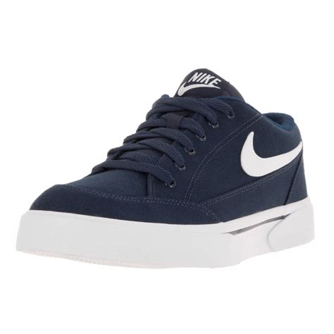 Nike Men's Gts '16 TXT Midnight Navy/White Canvas Casual Shoe - Walmart.com