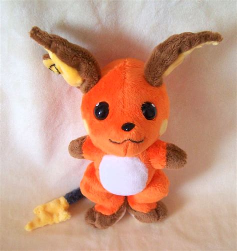 Raichu plush by PlushieMania on DeviantArt