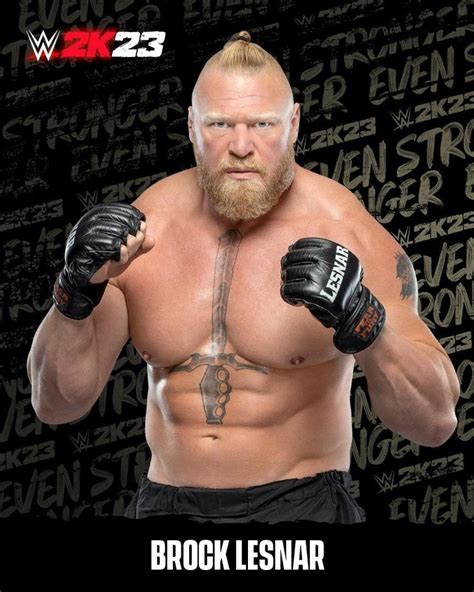 Brock Lesnar | WWE 2K23 Roster