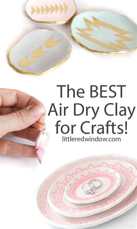 The Best Air Dry Clay for Crafts - Little Red Window