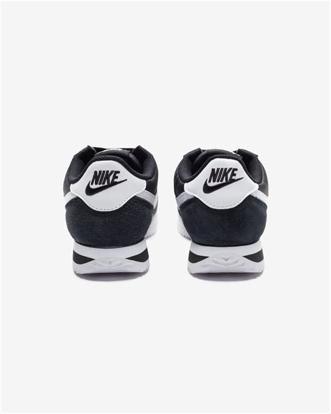 NIKE WOMEN'S CORTEZ TEXTILE - BLACK/ WHITE – Undefeated