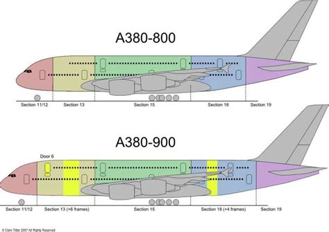 A380-800 and A380-900 comparison!! Photo Credit: Airplane aviationnepal ...