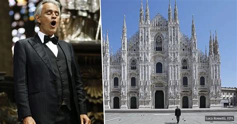 'Music For Hope': Andrea Bocelli with a 'mesmerizing' performance live from the deserted Duomo ...