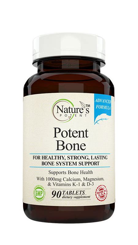 Bone Support - Supplement for Bone & Joint Health | Health, Bone strength, Vitamins