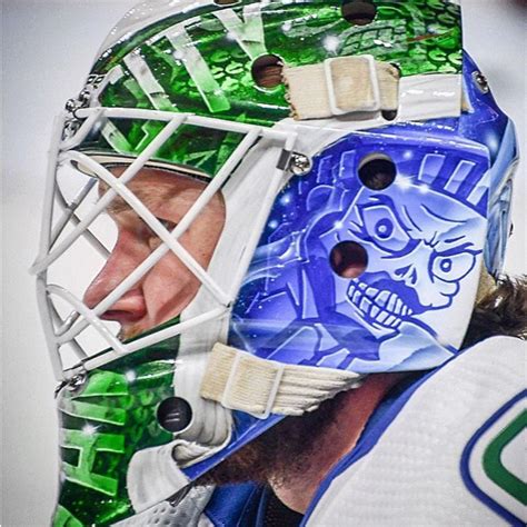 I Love Goalies!: Thatcher Demko 2019-20 Mask