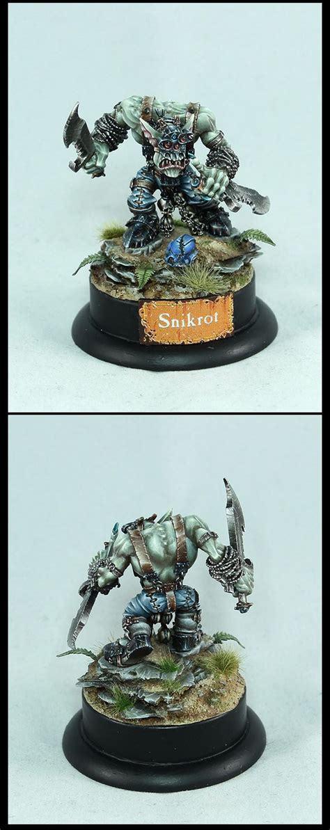 Boss Snikrot | Fantasy miniatures, Orks 40k, Miniature painting