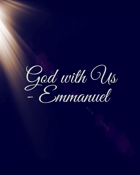 Emmanuel God With Us Quotes - ShortQuotes.cc