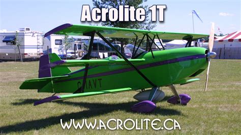 Acrolite IT triplane experimental aircraft kit, ultralight aircraft in Canada. - YouTube