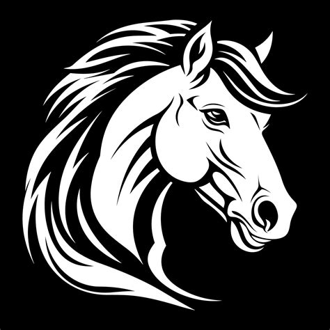 Vector horse head 26692576 Vector Art at Vecteezy