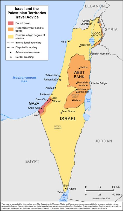 Map Around Israel - Best Map of Middle Earth