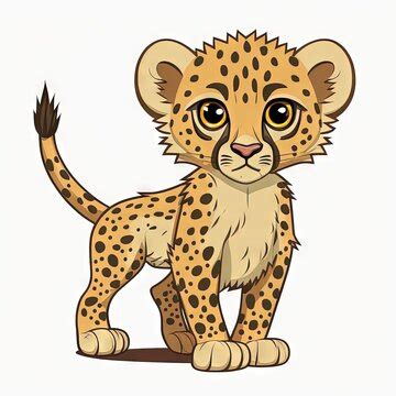 Animated Cheetah Clipart