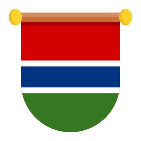 Gambia Generic Flat icon