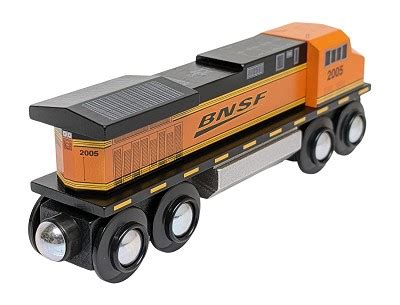 BNSF Diesel Locomotive wooden train| Choo Choo Track & Toy Co.