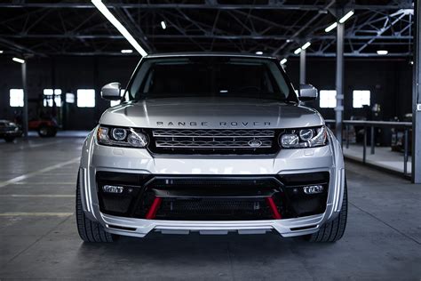 Urban Warrior: Customized Gray Range Rover Sport — CARiD.com Gallery