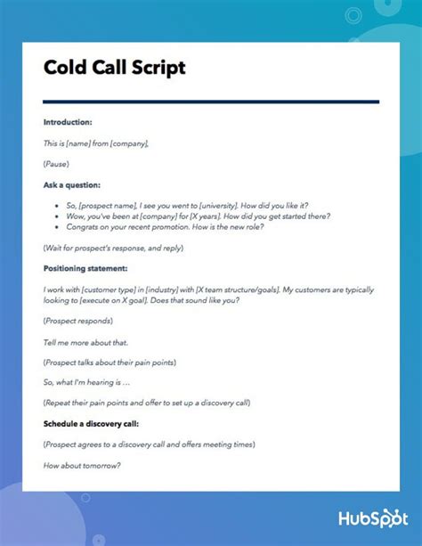 The Best Cold Call Script Ever [Template] | Sales skills, Selling ...