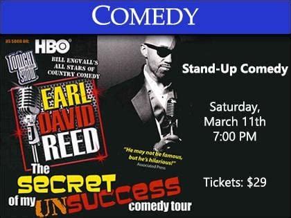 Earl David Reed Stand-Up Comedy | Eichelberger Performing Arts Center ...