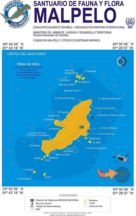 Malpelo Island (Colombia) Map | Malpelo Island Map. Author F… | Flickr