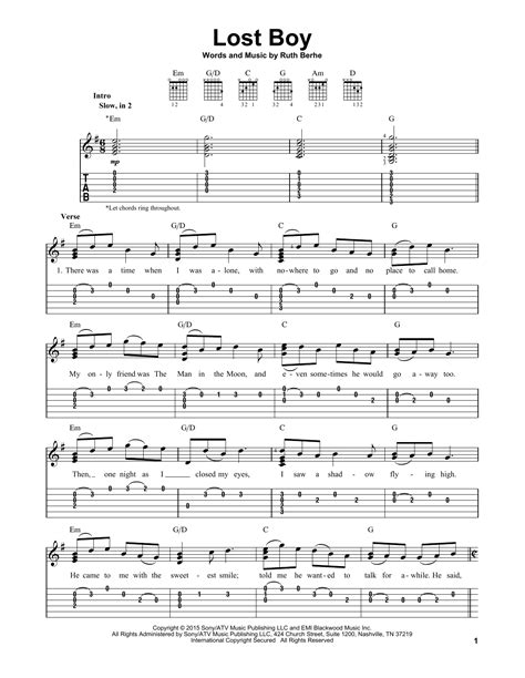 Lost Boy by Ruth B - Easy Guitar Tab - Guitar Instructor