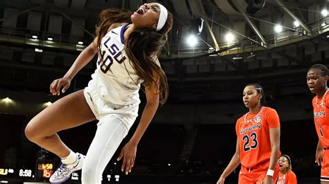 Angel Reese's 'noticeable limp' creates injury concern for LSU with ...