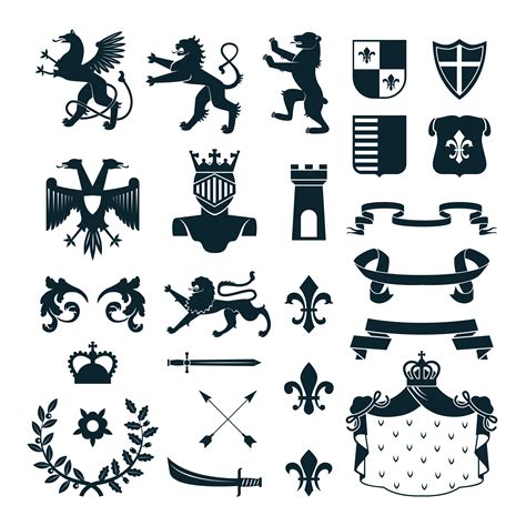 Heraldry Coat Of Arms Symbols