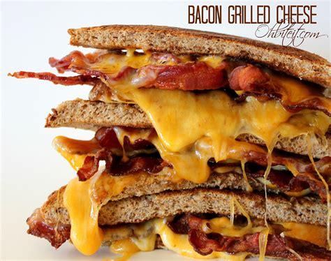 Bacon Grilled Cheese! - Oh Bite It