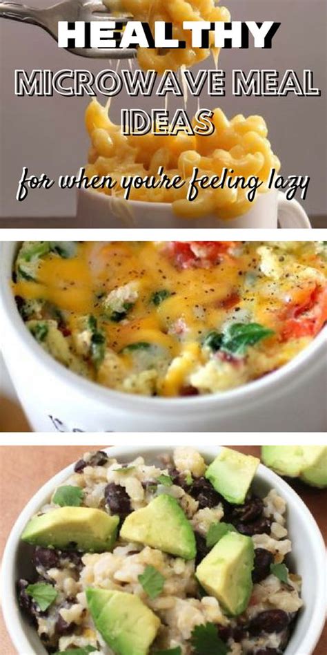 8 Healthy Microwave Meals For When You're Feeling Lazy - The Best Recipes