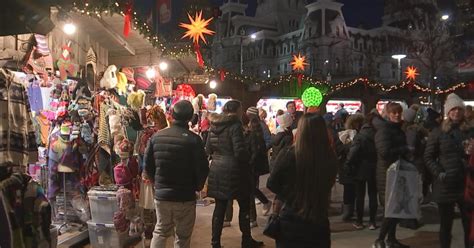 Philadelphia's Christmas Village open for business - CBS Philadelphia