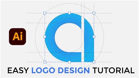 How to create Logo using Font Initials in Illustrator | Tutorial - YouTube