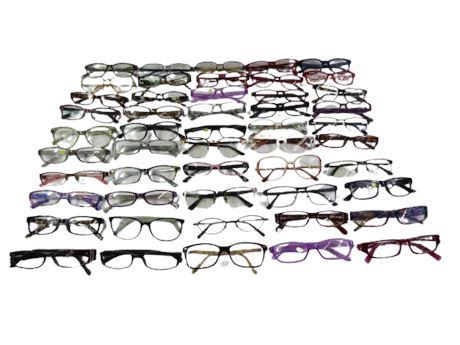 ShopTheSalvationArmy - Assorted Prescription and Reading Glasses Lot, 50 Pieces [SB104]