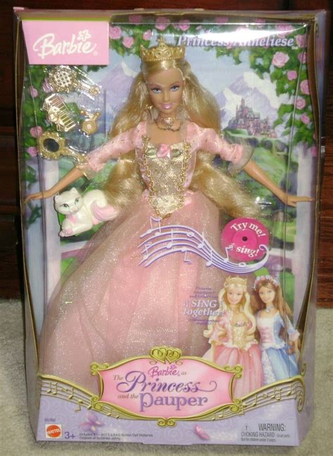 Barbie as Princess Anneliese the Princess & the Pauper 2004 New in Box, Unopened | #4642806680