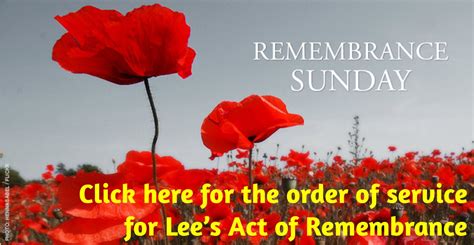 Remembrance Sunday – St Faith's, Lee-on-the-Solent