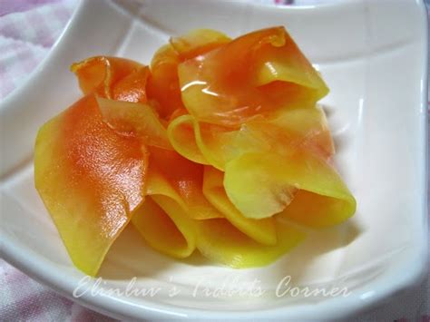 Elinluv's Tidbits Corner: Pickled Papaya