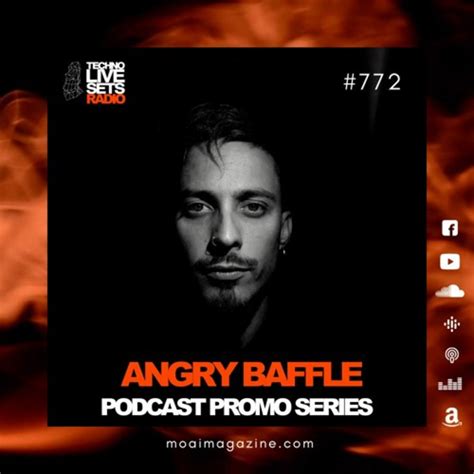 Techno DJ Mix: Angry Baffle MOAI Techno Live Sets Radio Podcast 772 (Spain)