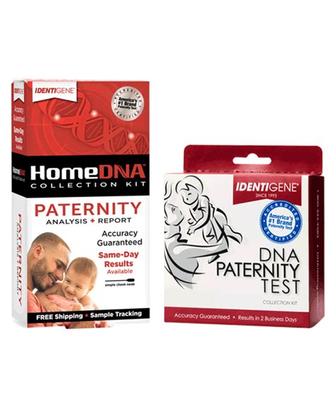 Paternity Test Kit Available from IDENTIGENE available at Walmart, CVS ...