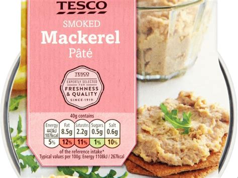 Coarse Smoked Mackerel Pate Nutrition Facts - Eat This Much