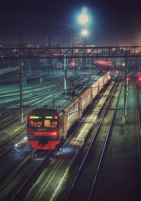 ITAP of a night train at station by PageD0WN . . . . #photos #amazingworld #world # ...