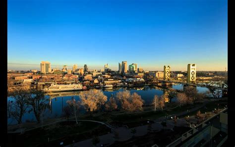 Sacramento Skyline Sunset - Time Lapse by Lewis Kemper - YouTube