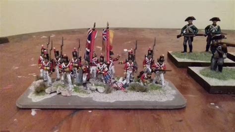 January painting review 28mm Napoleonic and 54mm troops - YouTube